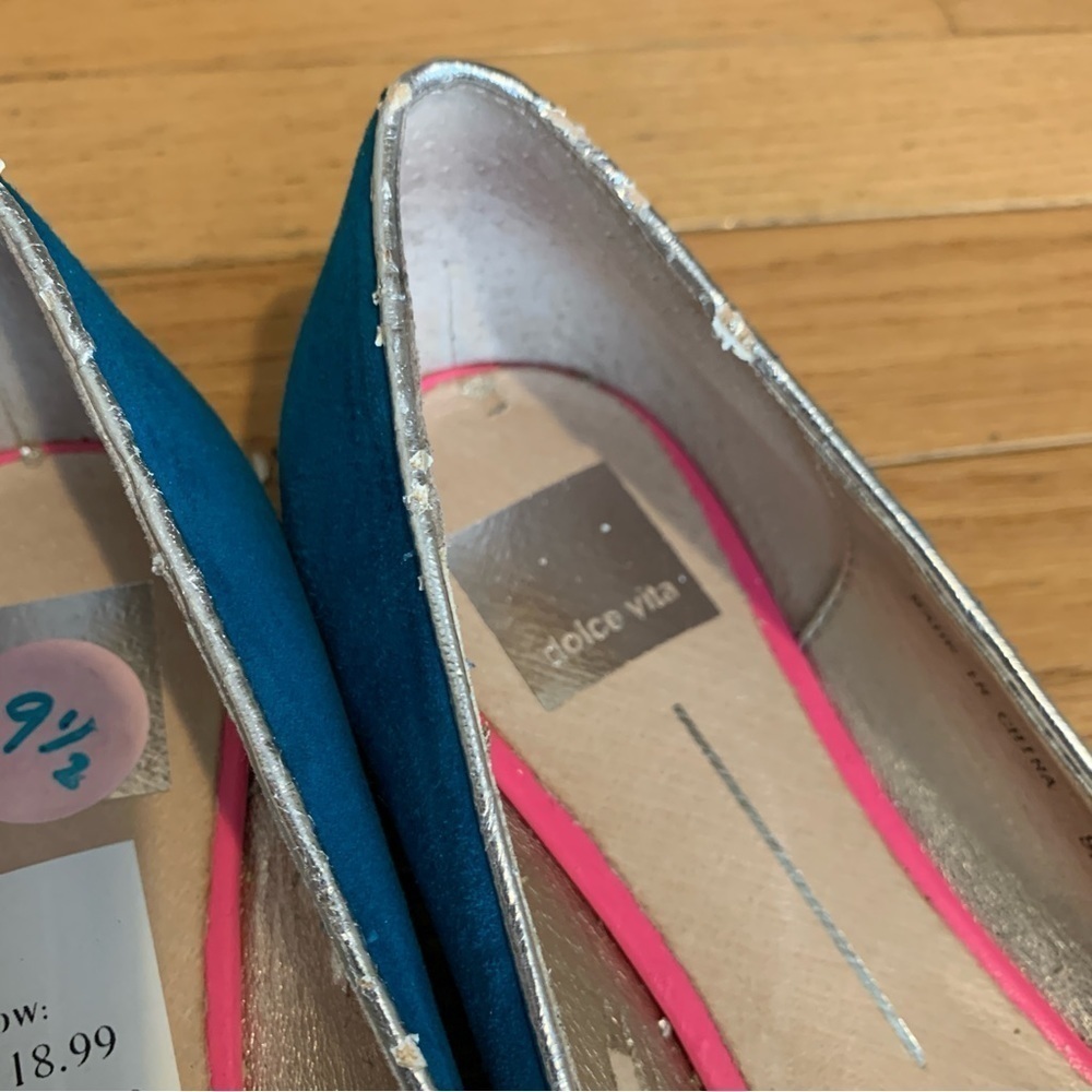 NEW Dolce Vita Ballet Flats Suede Leather Size 9.5 - Picture 11 of 14